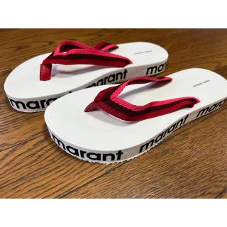 イザベルマラン(Isabel Marant)のイザベルマラン　新品未使用　ビーサン　サンダル　佐田真由美着　定価27500円(ビーチサンダル)