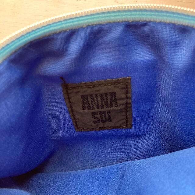 ANNA SUI(アナスイ)のアナスイ　クラッチバッグノベルティ&ラメトートバッグ  エンタメ/ホビーのコレクション(ノベルティグッズ)の商品写真