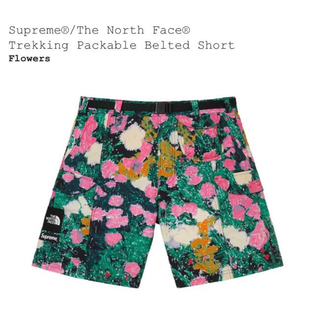 Supreme The North Face 花柄 ショートパンツ ハーフパンツ をお手頃な