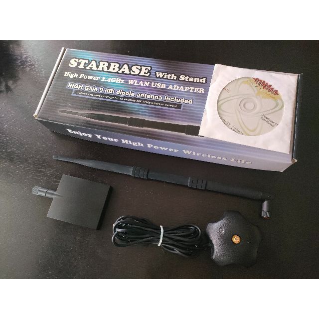 USB無線LANアダプタ　ARGtek STARBASE With Stand