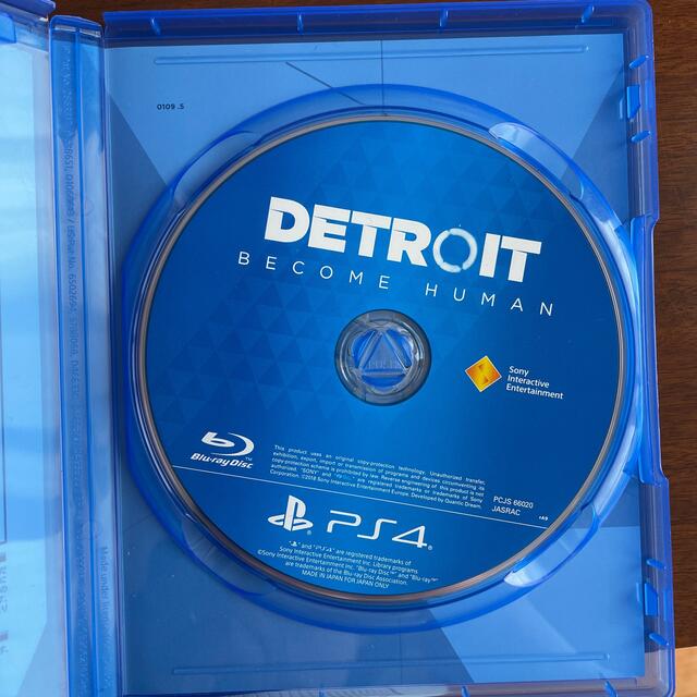 PlayStation4(プレイステーション4)のDetroit： Become Human PS4 エンタメ/ホビーのゲームソフト/ゲーム機本体(家庭用ゲームソフト)の商品写真