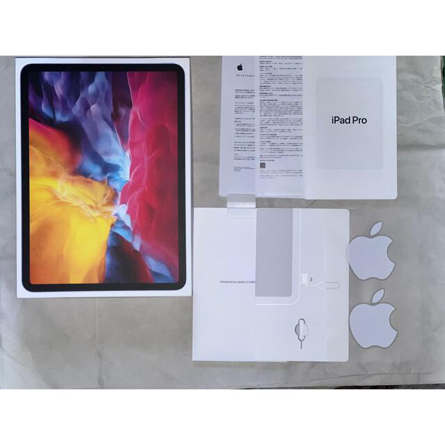 Apple(アップル)の値下げしました！iPad Pro 11 第2世代 256GB Wifi+セルラー スマホ/家電/カメラのPC/タブレット(タブレット)の商品写真