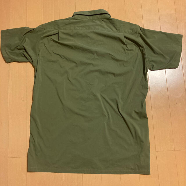 山と道 UL short sleeve shirt-Olive - 登山用品