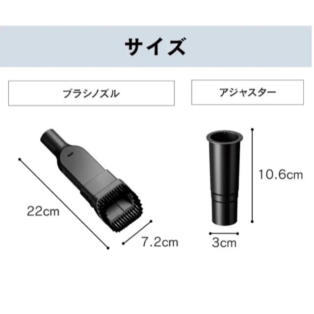 アイリスオーヤマ(アイリスオーヤマ)のアイリスオーヤマ ブラシノズル CKB29  スマホ/家電/カメラの生活家電(その他)の商品写真