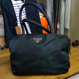 プラダ(PRADA)のPRADA  プラダナイロンバンドバック  ミニボストンバック(ハンドバッグ)