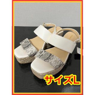 アベイル(Avail)のサンダル　レディース　サイズ24〜24.5センチ　キズあり  新品(サンダル)