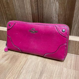 コーチ(COACH)のCOACH コーチ 長財布 財布 小物 ラウンドファスナー おしゃれ アイテム(財布)