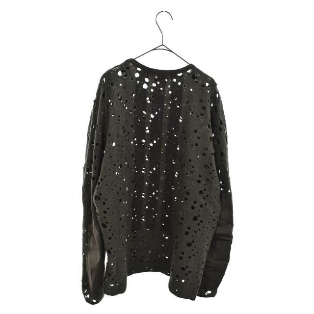 Y-3 - Y-3 ワイスリー WOOL JERSEY SWEATER ウールダメージ加工 ニット