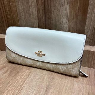 コーチ(COACH)のCOACH コーチ 小物 シグネチャー 財布 長財布 レディース ファッション(財布)