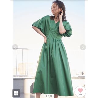 フレイアイディー(FRAY I.D)の⭐️まや様専用⭐️入手困難FRAYI.D  新品 Vネックウエストタックワンピ(ロングワンピース/マキシワンピース)