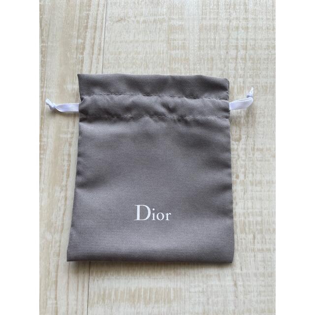 Dior(ディオール)のDIOR巾着　ポーチ レディースのファッション小物(ポーチ)の商品写真