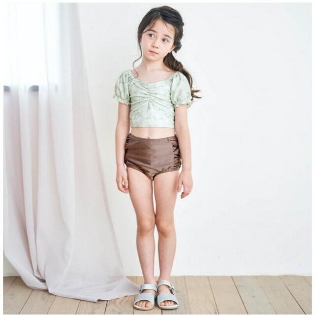 SunnyLandscape(サニーランドスケープ)の新品 アプレレクール 130 キッズ/ベビー/マタニティのキッズ服女の子用(90cm~)(水着)の商品写真