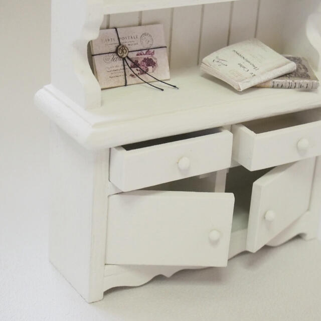 ミニチュア ドールハウス ドール用家具 カップボード
