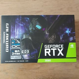 玄人志向 Geforce RTX3060 GALAKURO GAMINGの通販 by oktake's shop ...