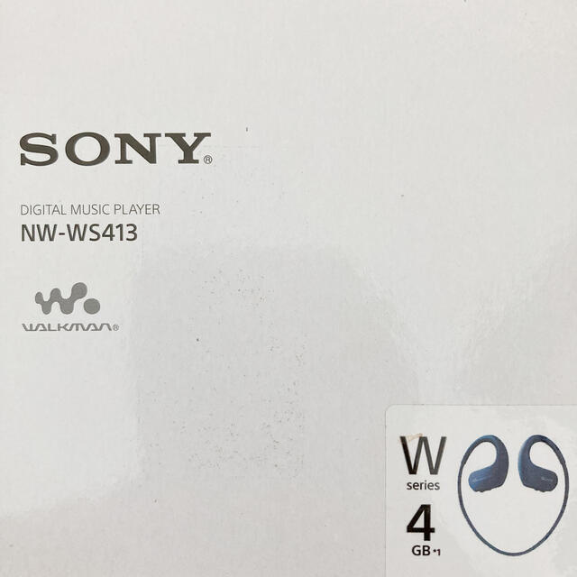 SONY ソニー ウォークマン Wシリーズ NW-WS413(B) 1