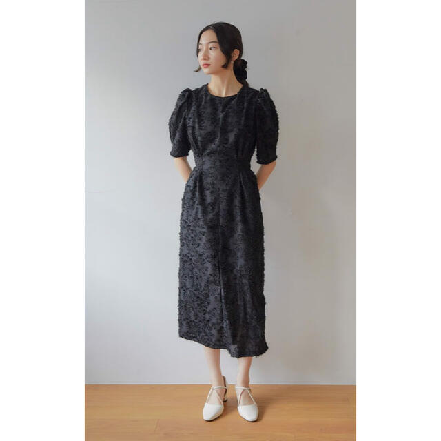 Ameri VINTAGE(アメリヴィンテージ)の【 m様専用】ayla half sleeve lace dress レディースのワンピース(ロングワンピース/マキシワンピース)の商品写真