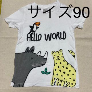 エイチアンドエム(H&M)の半袖Tシャツ ＊アニマル＊(Tシャツ/カットソー)