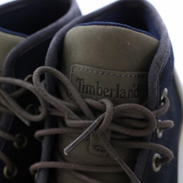 Timberland(ティンバーランド)のティンバーランド ミッドカット スニーカー シューズ 25.5cm グレー 紺 メンズの靴/シューズ(スニーカー)の商品写真