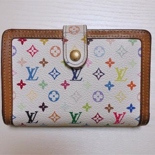 ルイヴィトン(LOUIS VUITTON)のルイヴィトン ポルトフォイユ ヴィエノワ モノグラム マルチカラー 財布 がま口(財布)