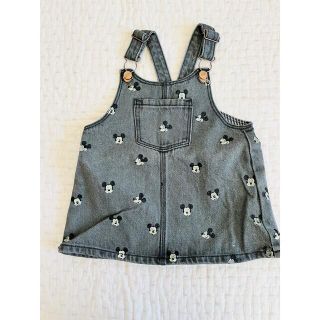 ザラキッズ(ZARA KIDS)のZARA kids ミッキーマウスワンピース　9-12M(ワンピース)