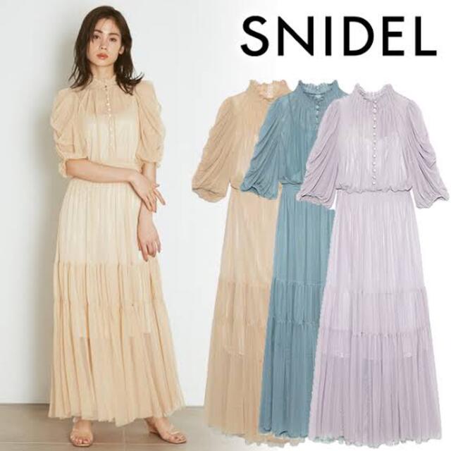 Snidel チュールティアード　ドレス