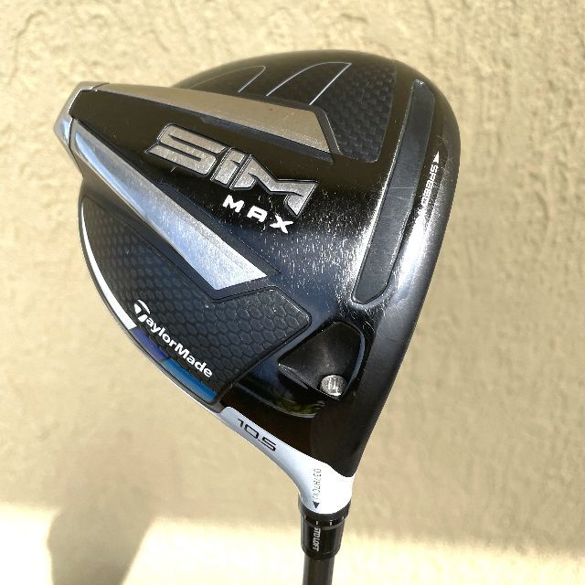 TaylorMade(テーラーメイド)のSIM MAX ドライバー　10.5　S　テーラーメイド スポーツ/アウトドアのゴルフ(クラブ)の商品写真