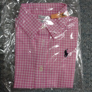 ポロラルフローレン(POLO RALPH LAUREN)のラルフローレン ピンクシャツ サイズ12month(シャツ/カットソー)