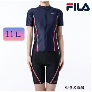 フィラ(FILA)のFILA フィラ フィットネス水着 セパレート 半袖(水着)