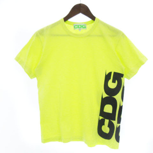 COMME des GARCONS(コムデギャルソン)のコムデギャルソン CDG Tシャツ カットソー 半袖 イエロー L ■SM0 レディースのレディース その他(その他)の商品写真