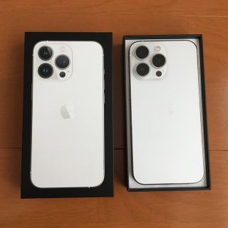 アイフォーン(iPhone)のApple iPhone 13 Pro 128GB Silver(スマートフォン本体)