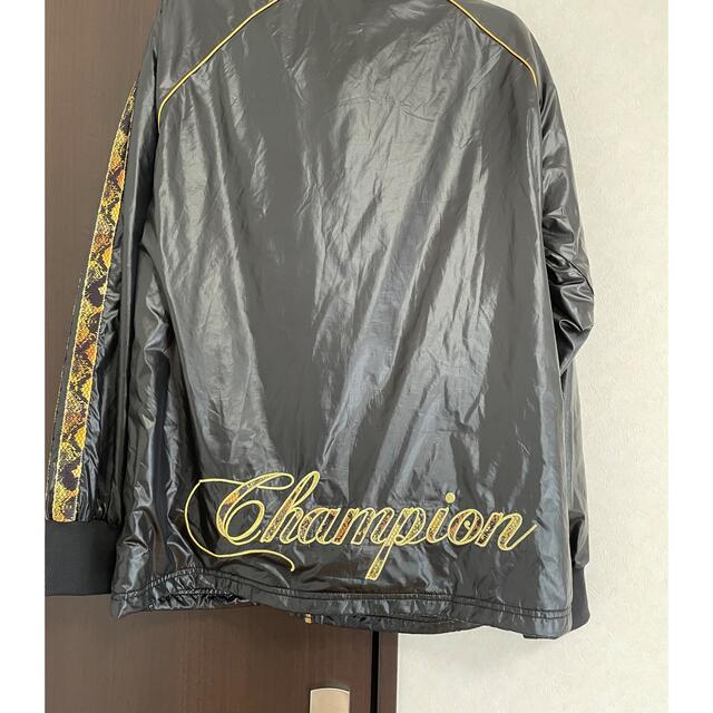 Champion(チャンピオン)のChampion ✨パイソン ジャケット🐍✨《ほぼ未着用》 メンズのジャケット/アウター(ナイロンジャケット)の商品写真