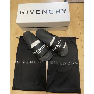 ジバンシィ(GIVENCHY)のGIVENCHY SLIDE FLAT SANDAL RUBBER(サンダル)