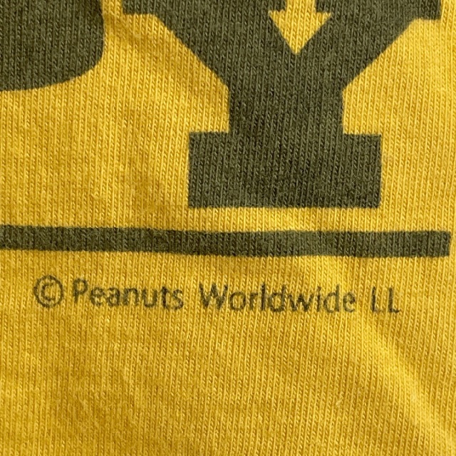 古着 BUZZ RICKSON PEANUTS スヌーピー 半袖 Tシャツ L メンズのトップス(Tシャツ/カットソー(半袖/袖なし))の商品写真