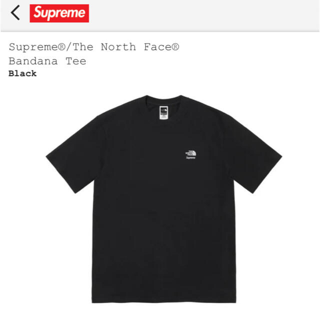 Supreme The North Face bandana black L 一歩進んだ未来 - dcsh.xoc