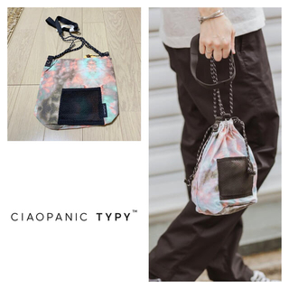 チャオパニックティピー(CIAOPANIC TYPY)の新品 チャオパニックティピー タイダイ巾着バッグ(ショルダーバッグ)