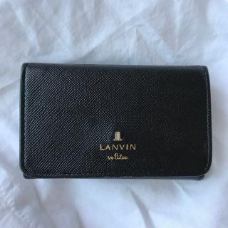 ランバンオンブルー(LANVIN en Bleu)のLANVINenblue LANVIN 名刺入れ(名刺入れ/定期入れ)