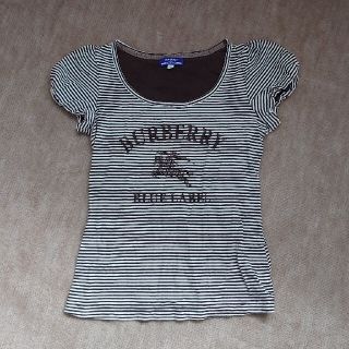 バーバリーブルーレーベル(BURBERRY BLUE LABEL)のバルーン袖　Ｔシャツ(Tシャツ(半袖/袖なし))