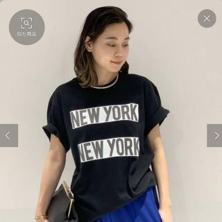 エーピーストゥディオ(AP STUDIO)の【GOOD MOTIVE TEE】 NEW YORK プリントTシャツ(Tシャツ/カットソー(半袖/袖なし))