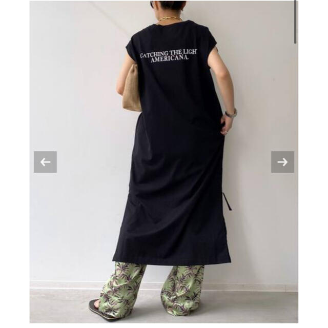 Americana/アメリカーナ】N/S SIDE ZIP Onepiece Americana/アメリカーナ】N/S SIDE ZIP Onepiece