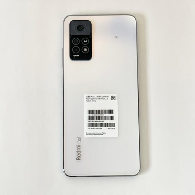 ANDROID(アンドロイド)のXiaomi  Redmi Note 11 Pro 5G ホワイト スマホ/家電/カメラのスマートフォン/携帯電話(スマートフォン本体)の商品写真