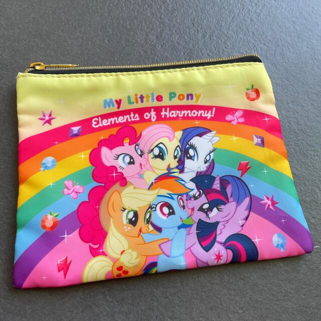 FOREVER 21(フォーエバートゥエンティーワン)のマイリトルポニー　ポーチ　レインボー　my little pony  エンタメ/ホビーのおもちゃ/ぬいぐるみ(キャラクターグッズ)の商品写真