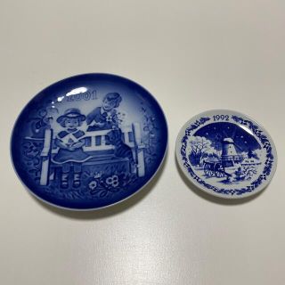 ロイヤルコペンハーゲン(ROYAL COPENHAGEN)のロイヤルコペンハーゲン・２００１年＋１９９２年・プレート(食器)