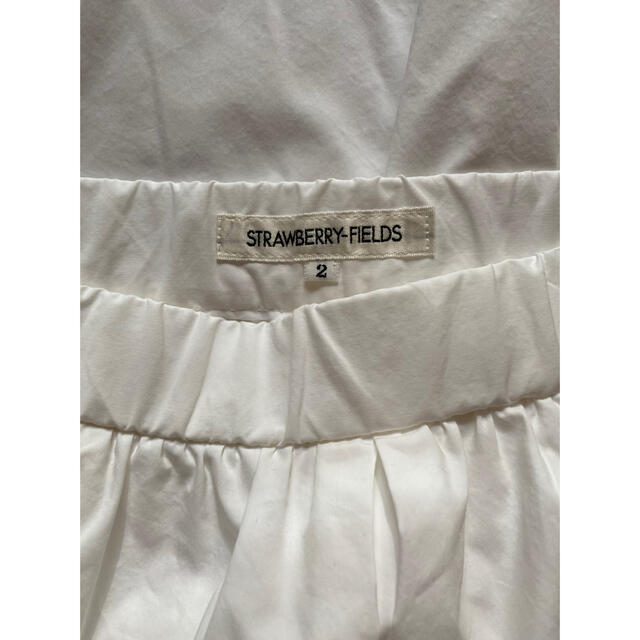 STRAWBERRY-FIELDS(ストロベリーフィールズ)の試着のみ⭐︎ストロベリーフィールズ  タフタフレアスカート レディースのスカート(ひざ丈スカート)の商品写真