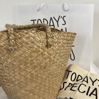 イデー(IDEE)の#10 today's special軽量カゴバッグ 新品・未使用 期間限定販売(かごバッグ/ストローバッグ)