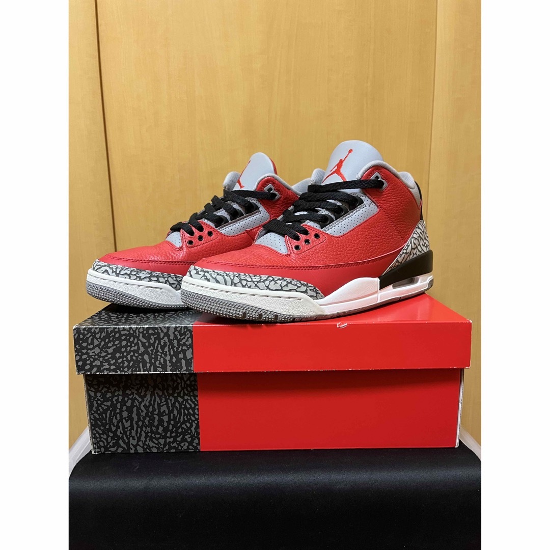 Nike Air Jordan 3 Retro Unite Fire Red