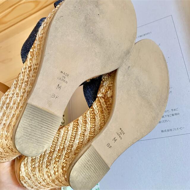 DIANA(ダイアナ)のダイアナ　Rayコラボ限定　ウェッジソールデニムサンダル レディースの靴/シューズ(サンダル)の商品写真