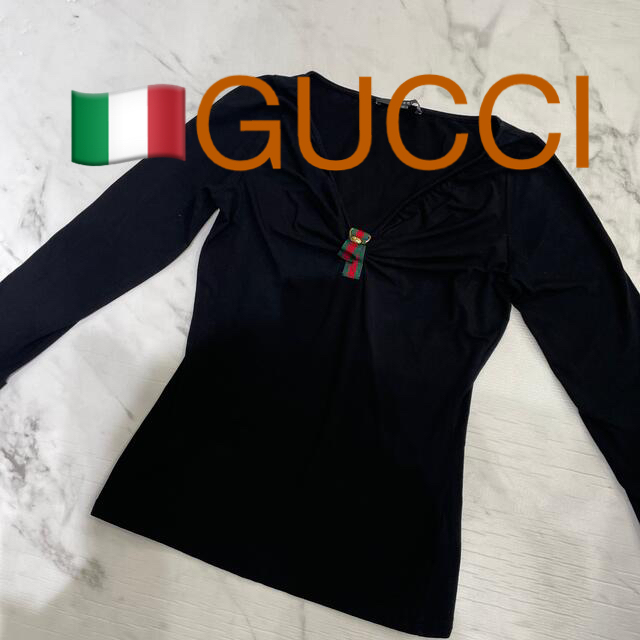 超安い】 Gucci グッチ・カットソー✨正規品 - カットソー(長袖+七分