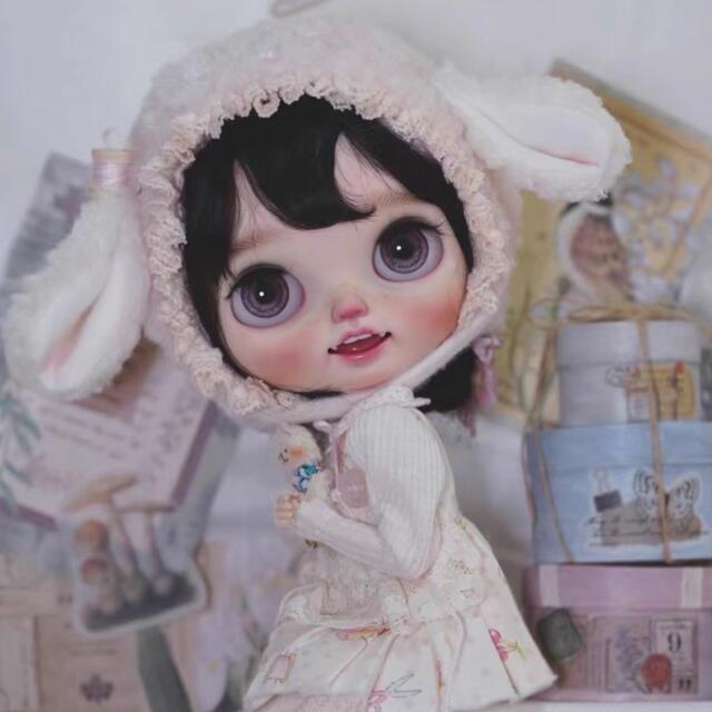 贅沢 カスタムブライス カスタムドール 海外作家様 かわいい 笑顔 子猫 ...