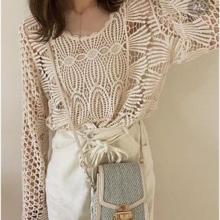 さき様専用出品 ミシェリ lady crochet tops(その他)