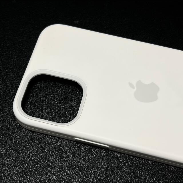 Apple - iPhone 12 mini Apple純正 シリコンケース ホワイトの Apple - iPhone 12 mini Apple純正 シリコンケース ホワイトの